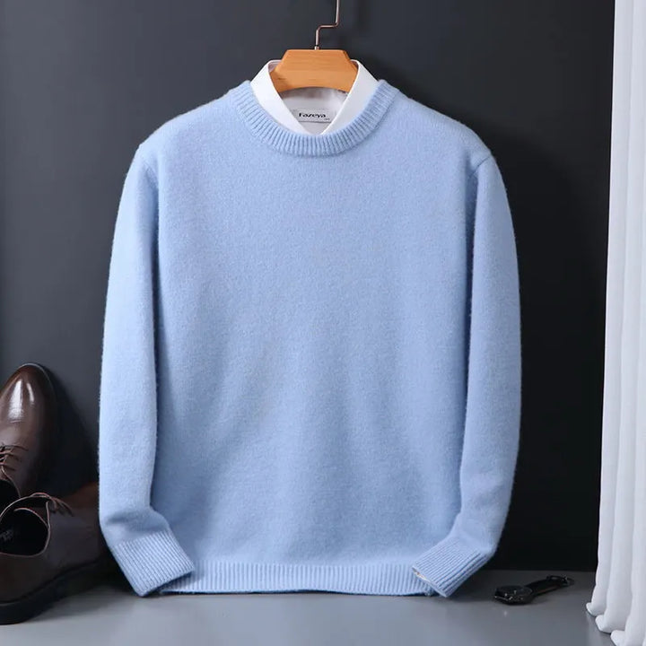 Men’s Crew Neck Sweater | Knitted