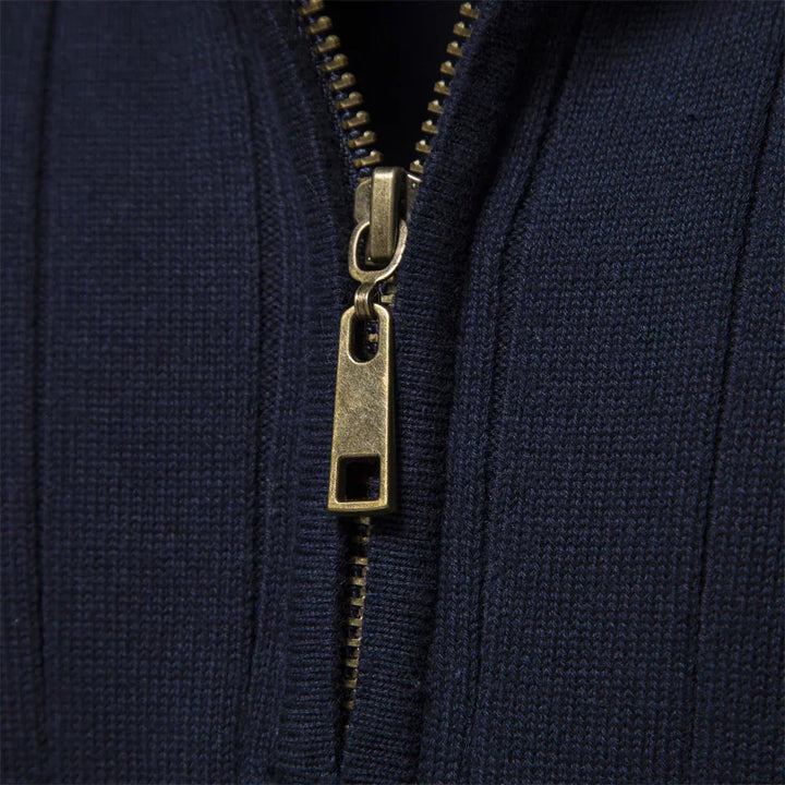 Brian - Men's Wool Half Zip Sweater