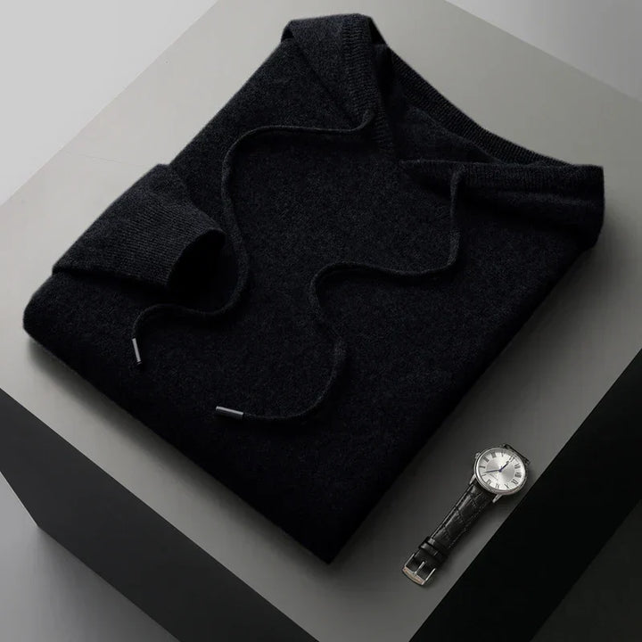 Men’s Knit Hoodie | Long Sleeve