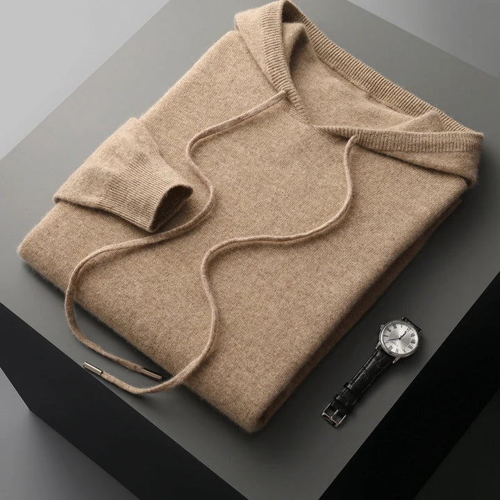 Men’s Knit Hoodie | Long Sleeve