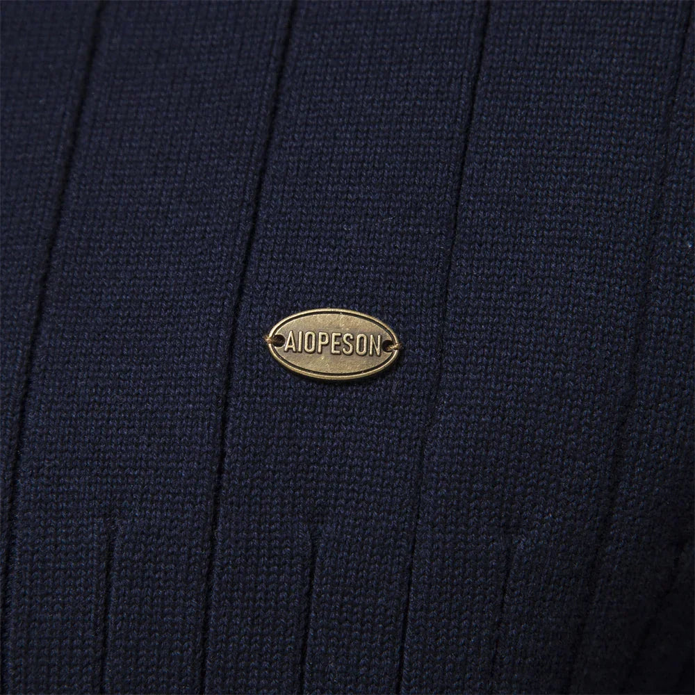 Brian - Men's Wool Half Zip Sweater