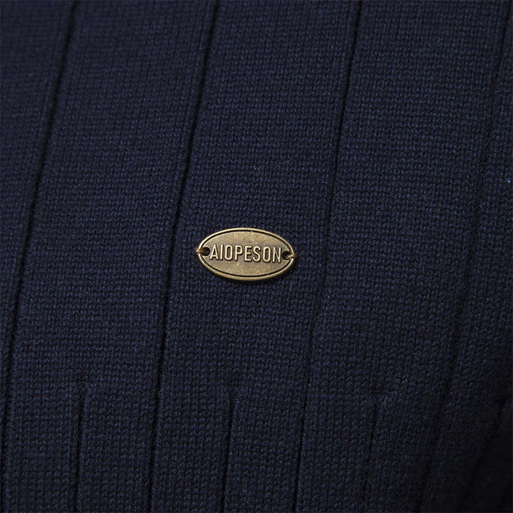 Brian - Men's Wool Half Zip Sweater
