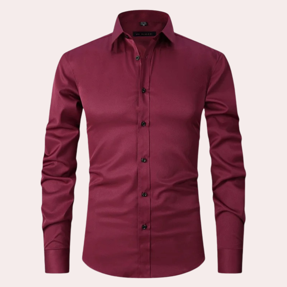Men’s Slim Fit Shirt | Long Sleeve