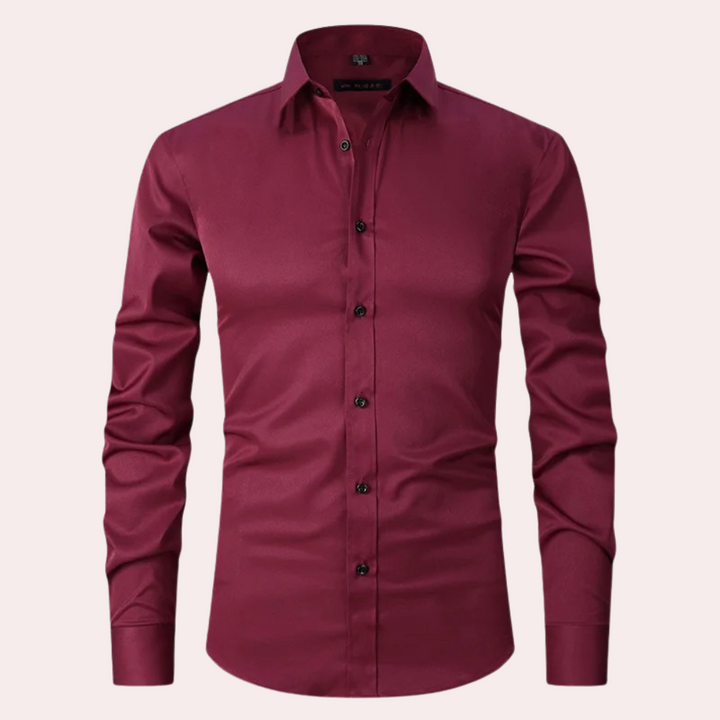Men’s Slim Fit Shirt | Long Sleeve