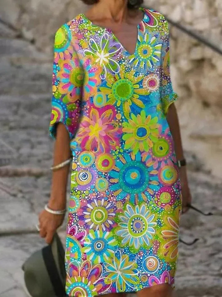 Women’s Floral Boho Dress | Summer
