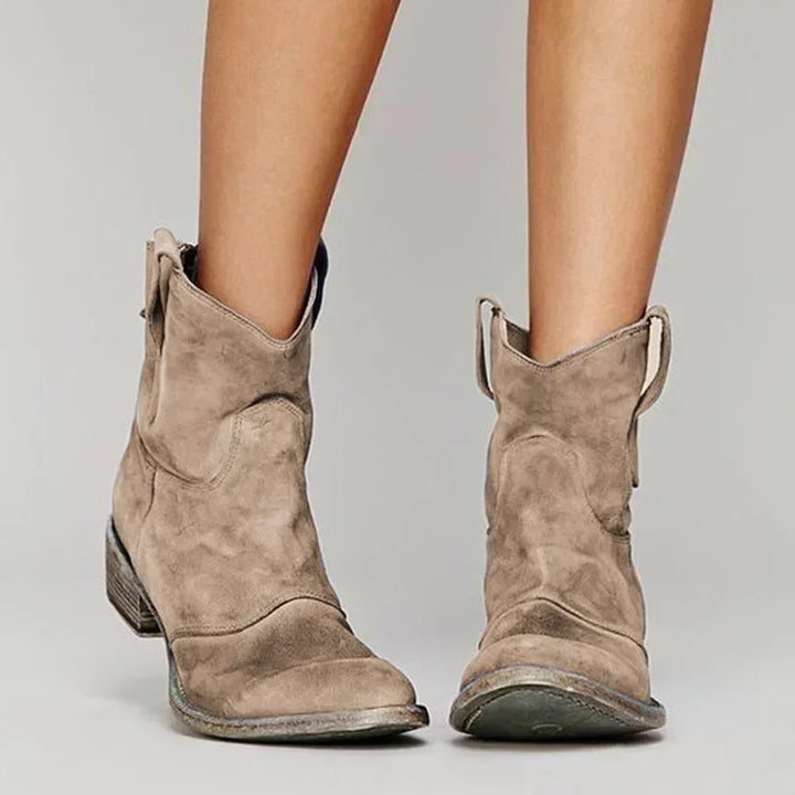 Women’s Cowgirl Ankle Boots | Flat