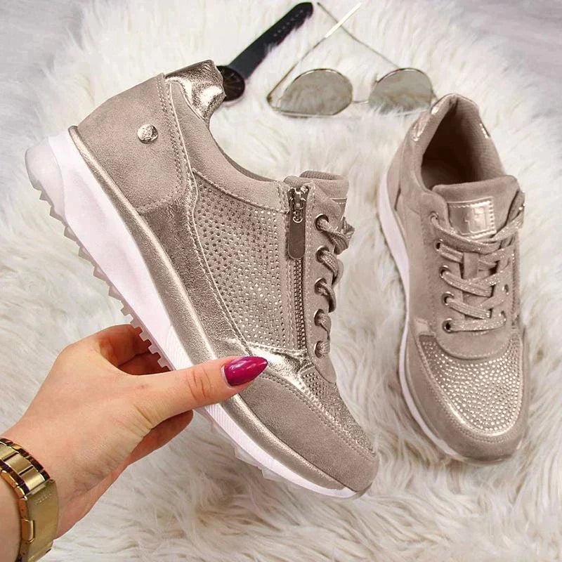Women’s Walking Trainers | Zip Detail