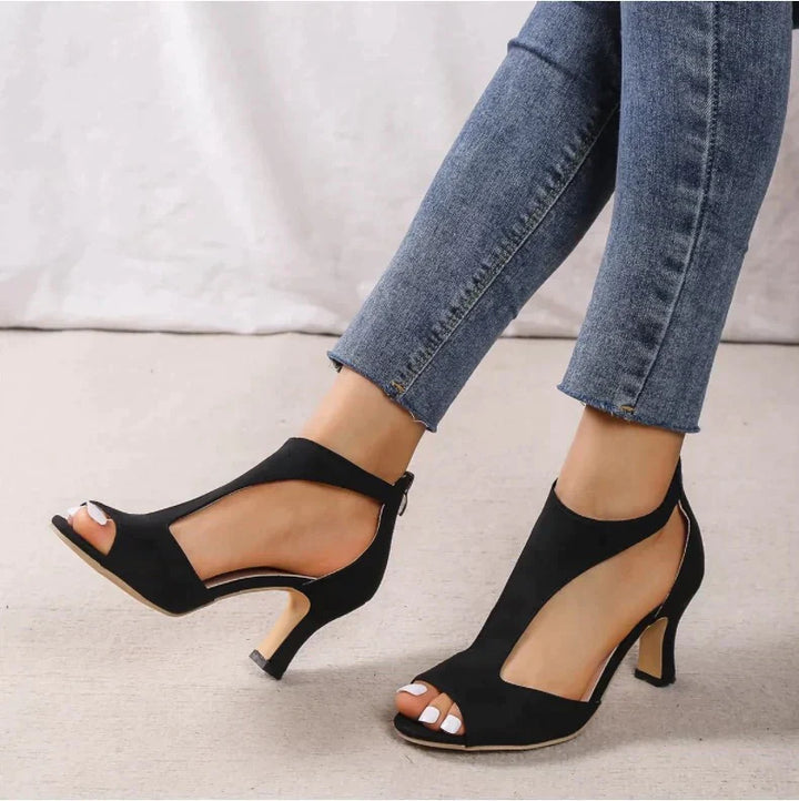 Women’s Peep Toe Heels | High