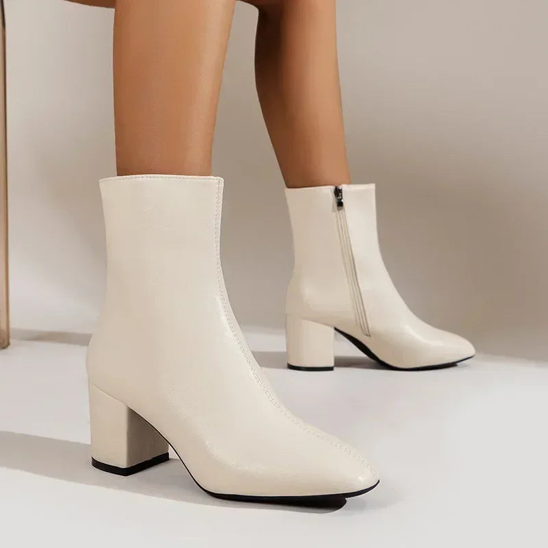 Women’s Heeled Ankle Boots | Block Heel