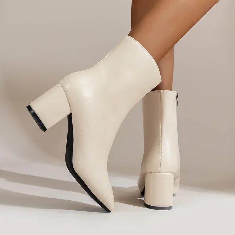 Women’s Heeled Ankle Boots | Block Heel