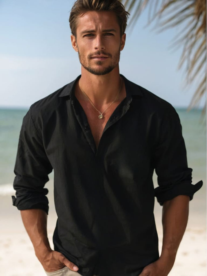 Men’s Relaxed Fit Shirt | Long Sleeve