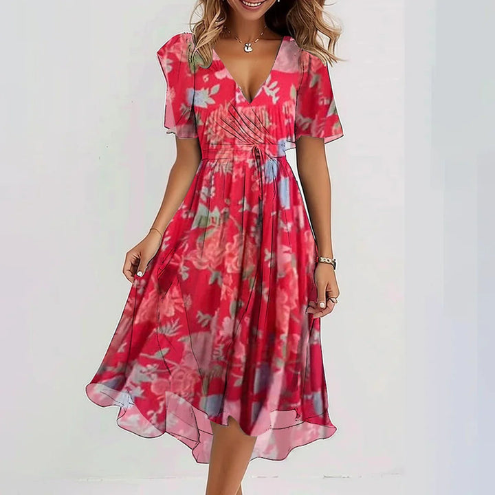 Women’s V-Neck Dress | Summer