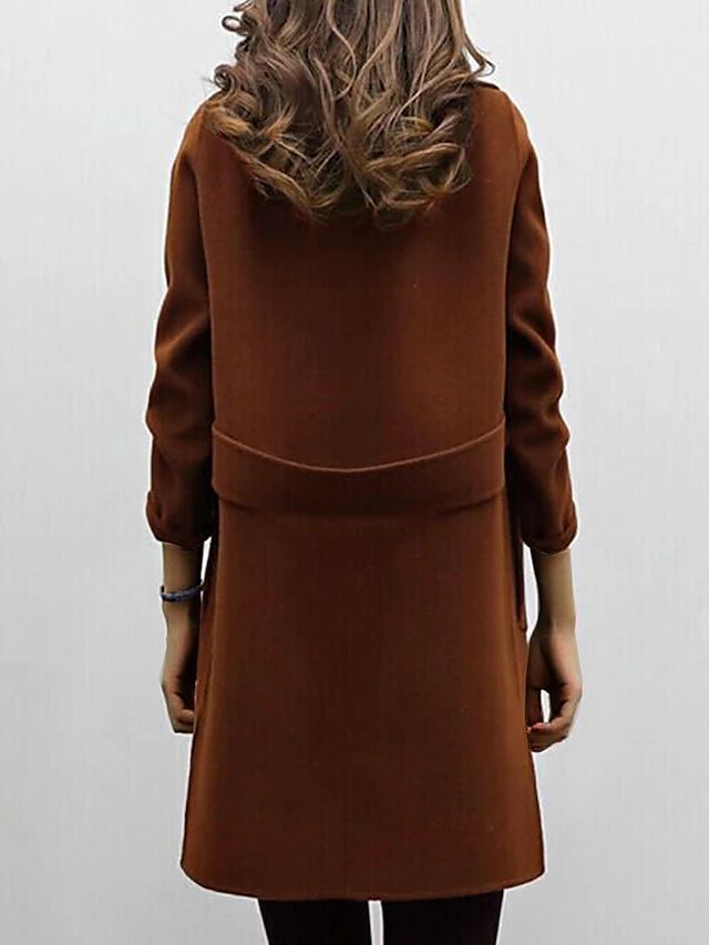 Women’s Double-Breasted Coat | Winter