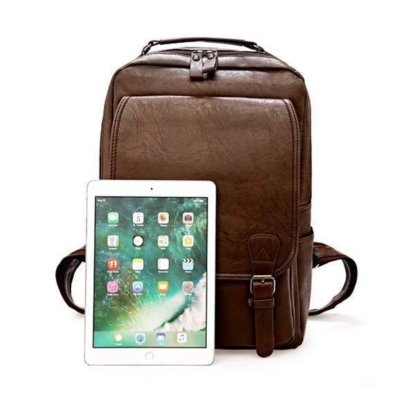 Cian - Men's Retro Leather Backpack