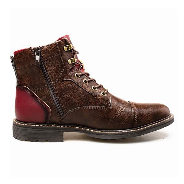 Dacey - Men's Patchwork Ankle Boots
