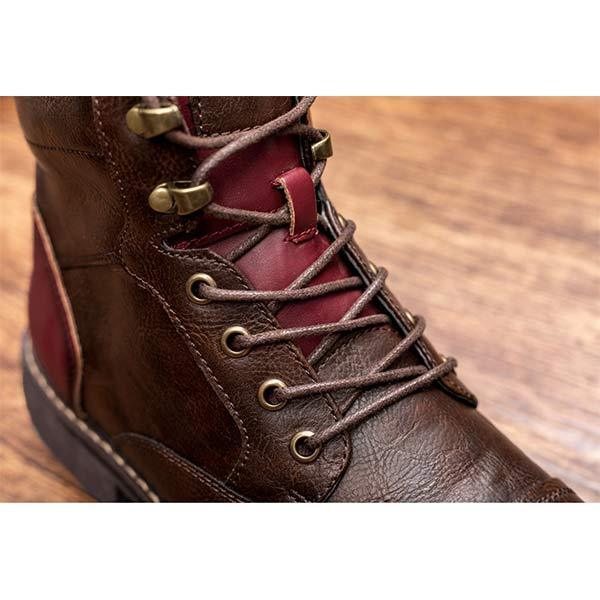 Dacey - Men's Patchwork Ankle Boots