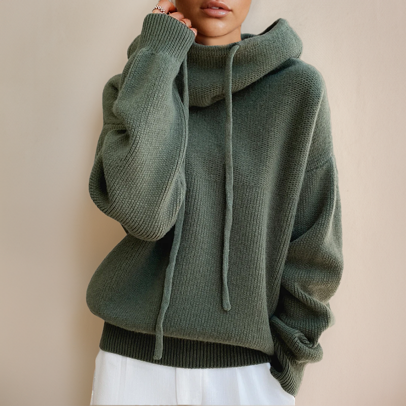 Women’s Knitted Roll Neck Jumper | Oversized