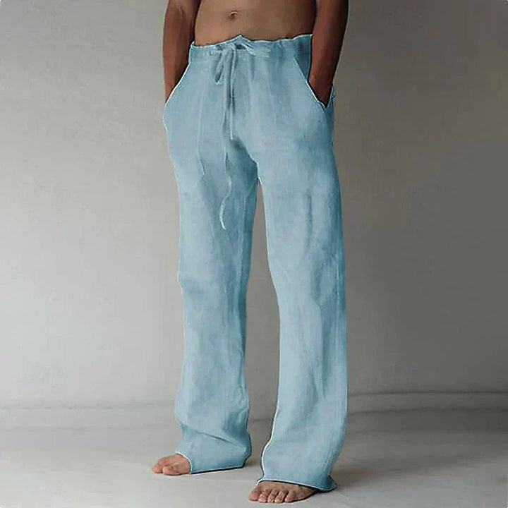 Men’s Drawstring Trousers | Wide Leg