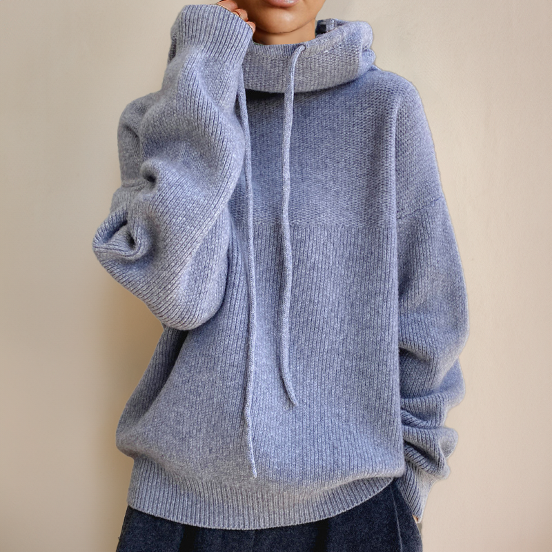 Women’s Knitted Roll Neck Jumper | Oversized