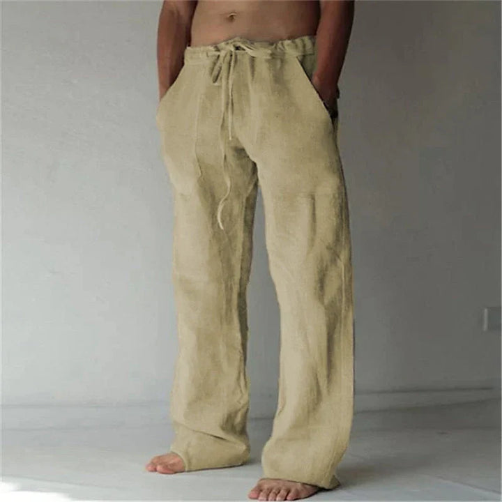 Men’s Drawstring Trousers | Wide Leg
