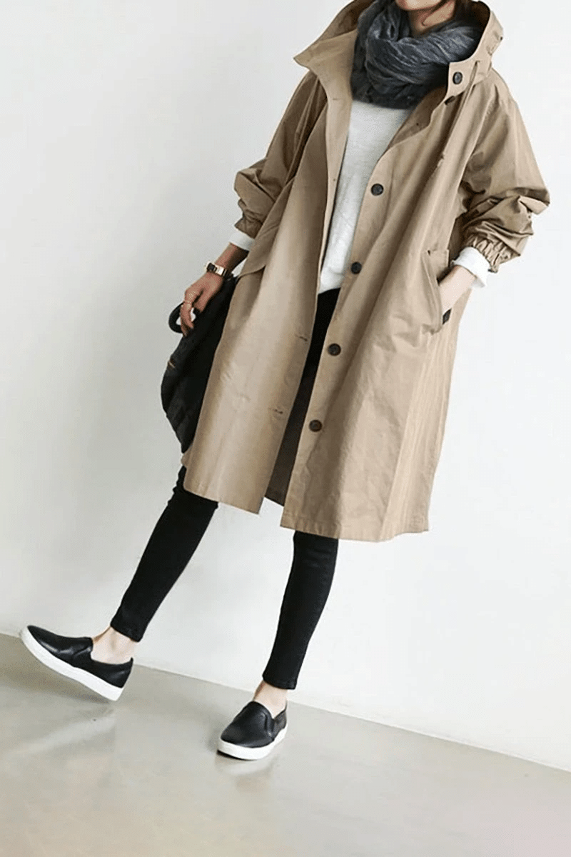 Women’s Rain Longline Coat | Trench