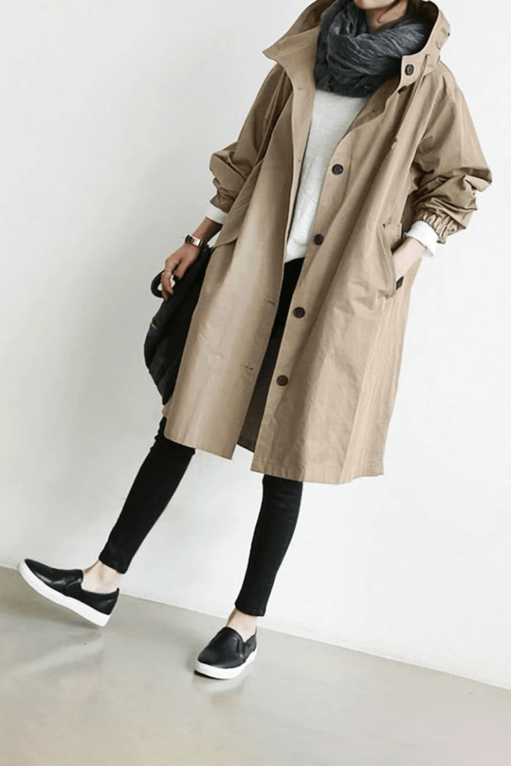 Women’s Rain Longline Coat | Trench