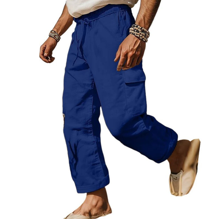 Elias - Men's Casual Multi-Pocket Pants