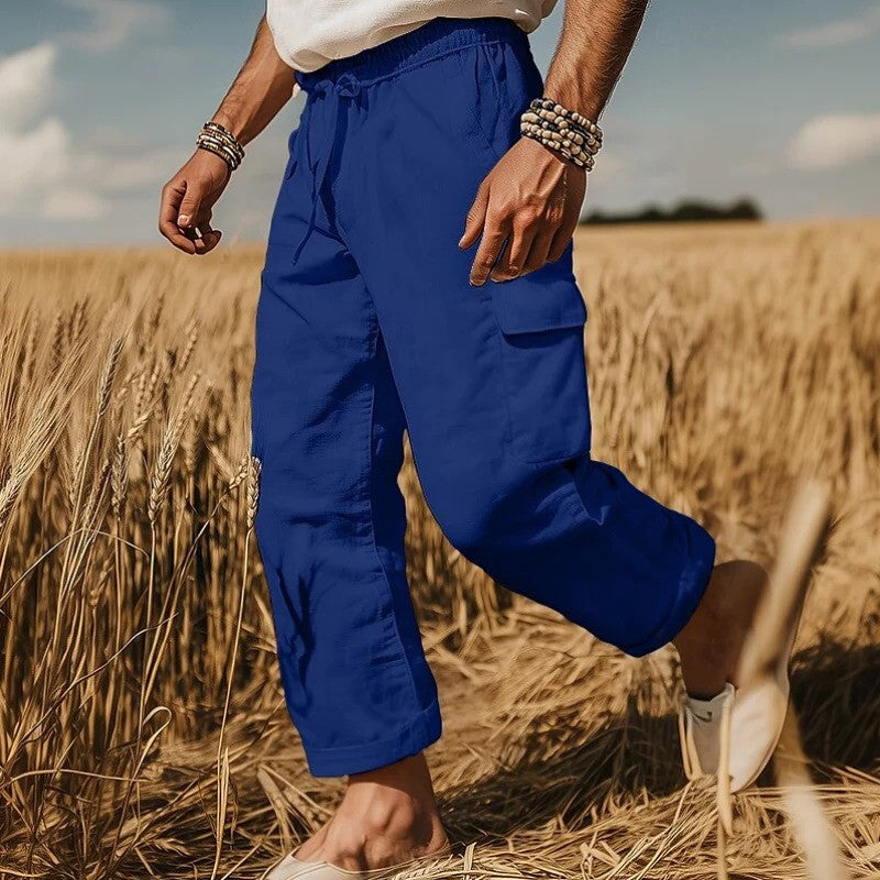 Elias - Men's Casual Multi-Pocket Pants