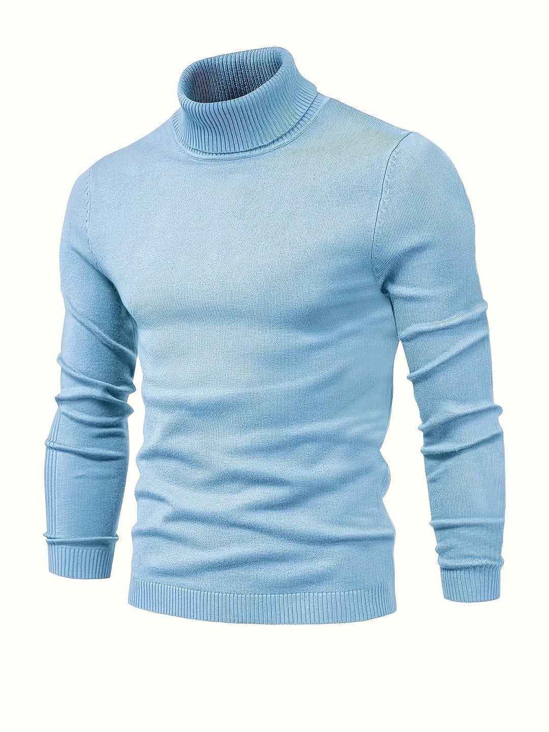 Billy - Men's Turtleneck Sweater in Wool