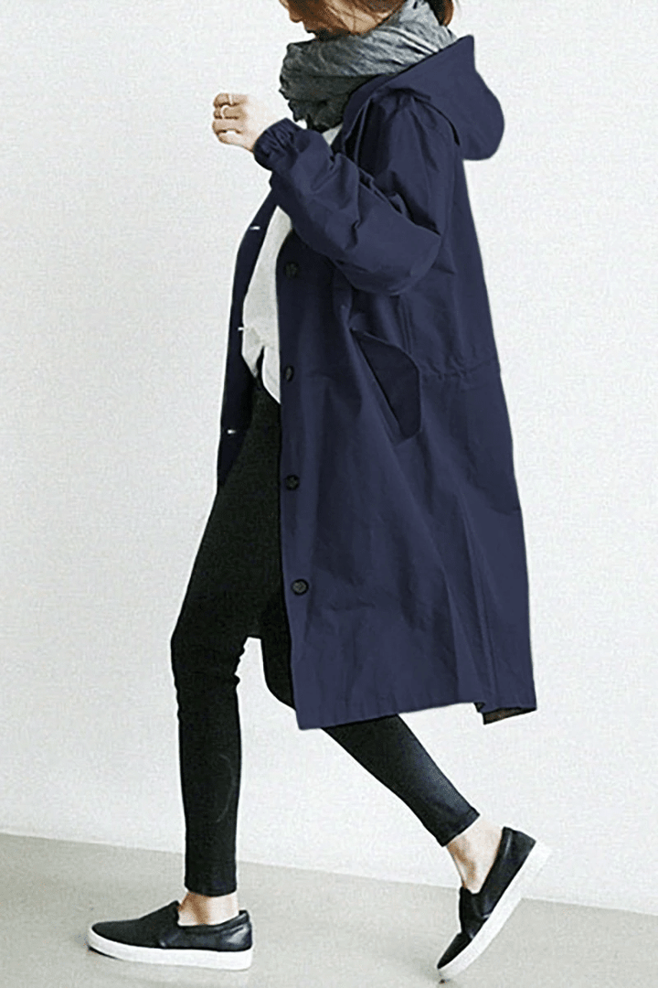 Women’s Rain Longline Coat | Trench