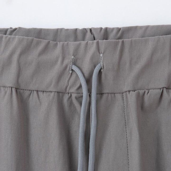 Gabriel - Men's Solid Drawstring Trousers