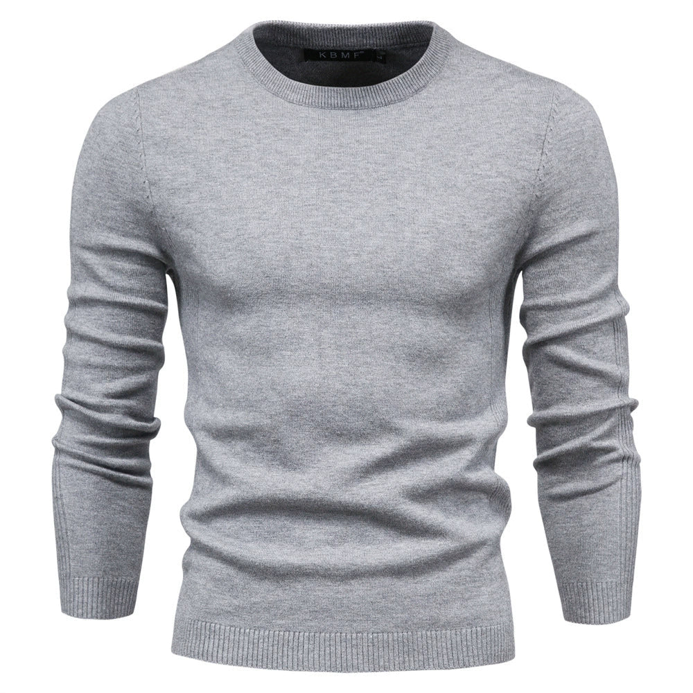 Men’s Knit Long Sleeve Pullover | Casual
