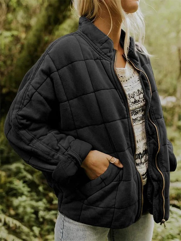 Women’s Oversized Quilted Jacket | Casual