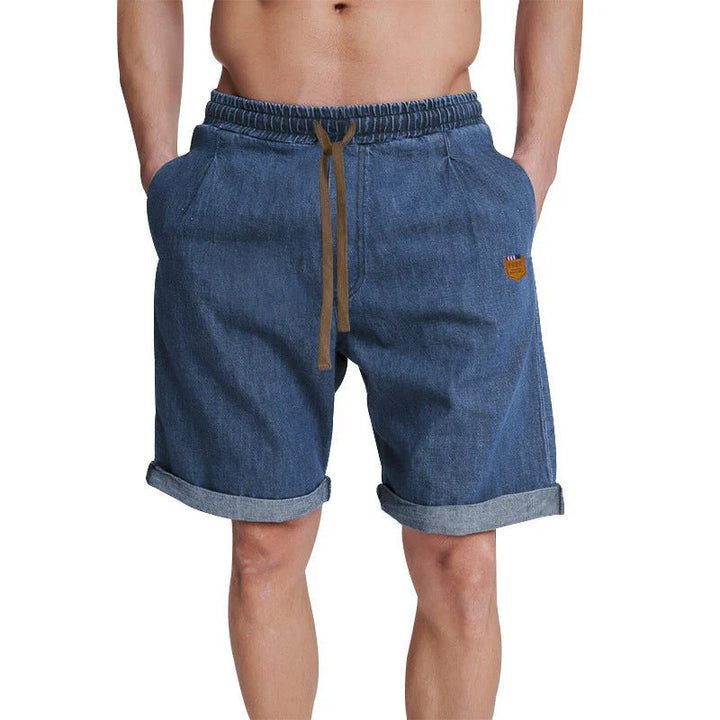 Joseph - Men's Solid Color Denim Shorts