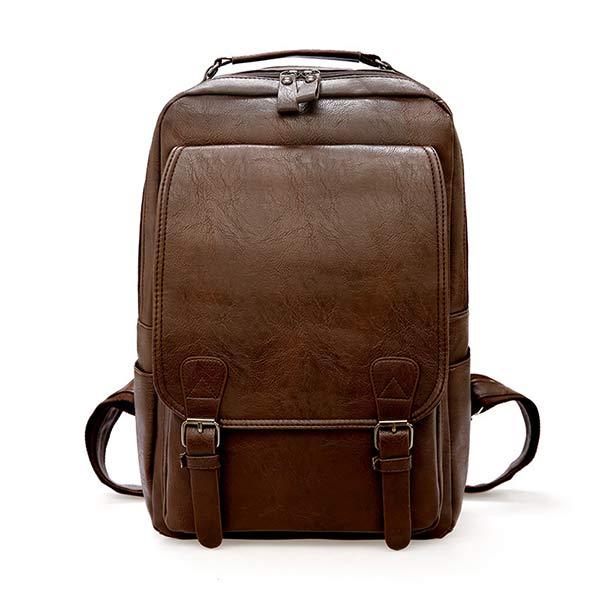 Calvin - Retro Leather Backpack