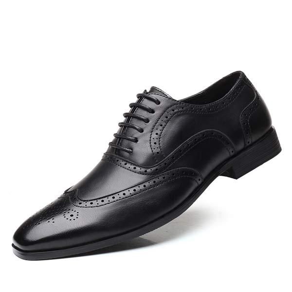 Ezekiel - Men's Classic Brogue Dress Shoes