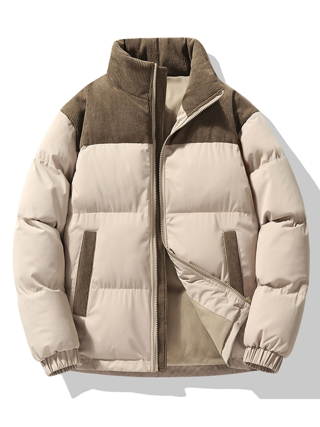 Men’s Winter Puffer Jacket | Oversized