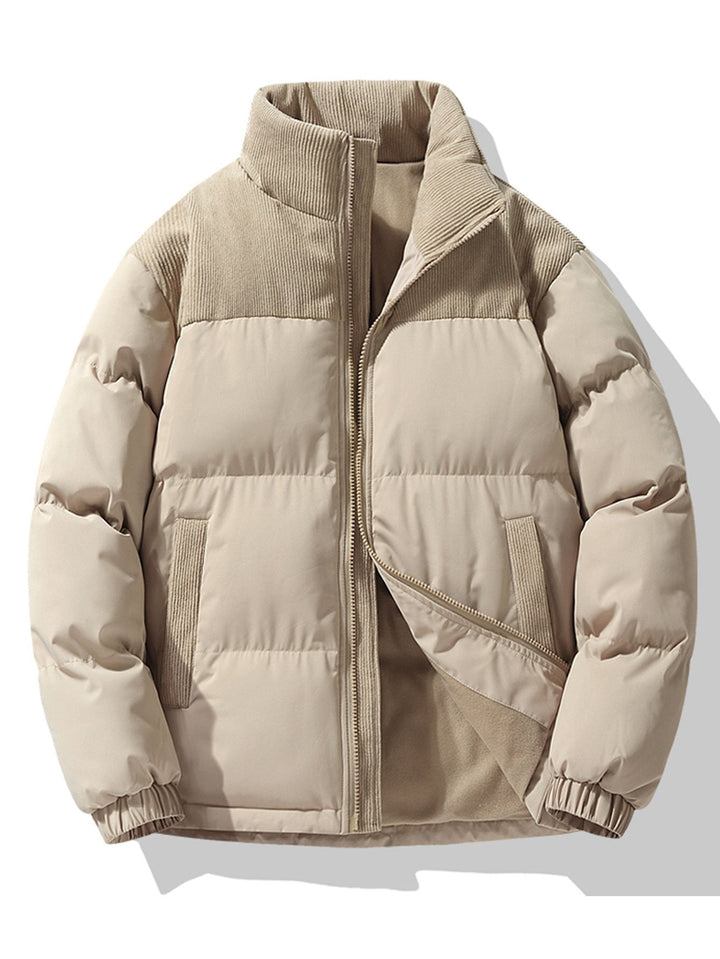 Men’s Winter Puffer Jacket | Oversized