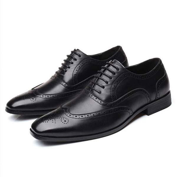 Ezekiel - Men's Classic Brogue Dress Shoes