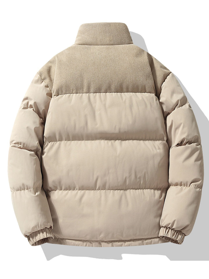 Men’s Winter Puffer Jacket | Oversized