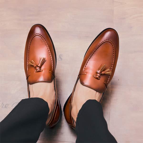 Allan - Men's Vintage-Inspired Timeless Loafers