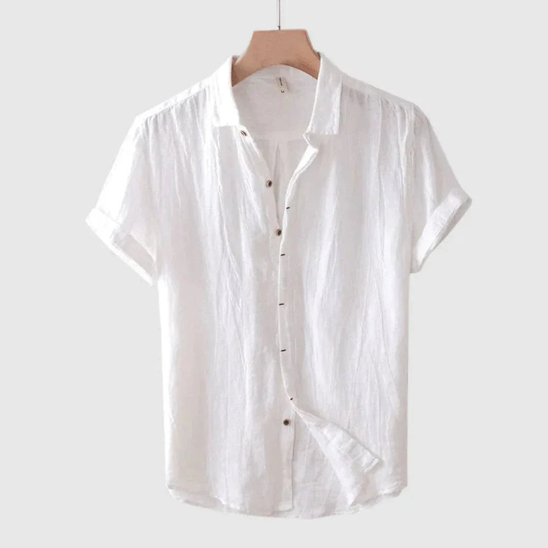 Men’s Short Sleeve Button-Up Shirt | Casual
