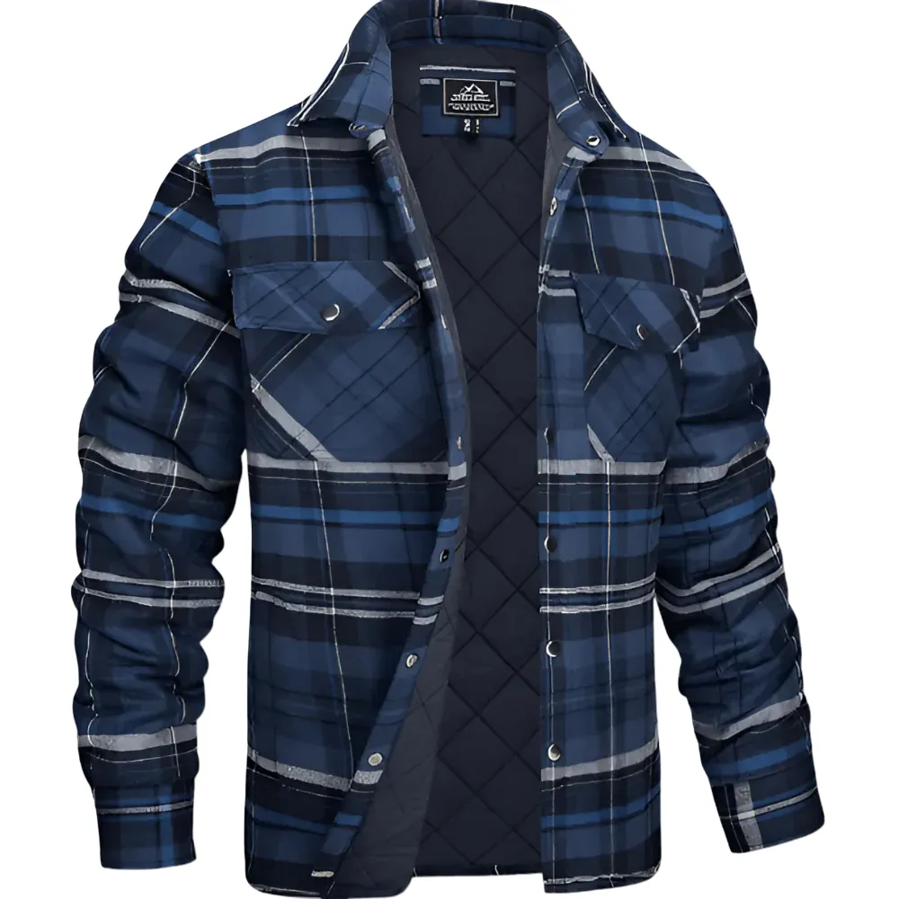 Men’s Quilted Shirt Jacket | Weatherproof