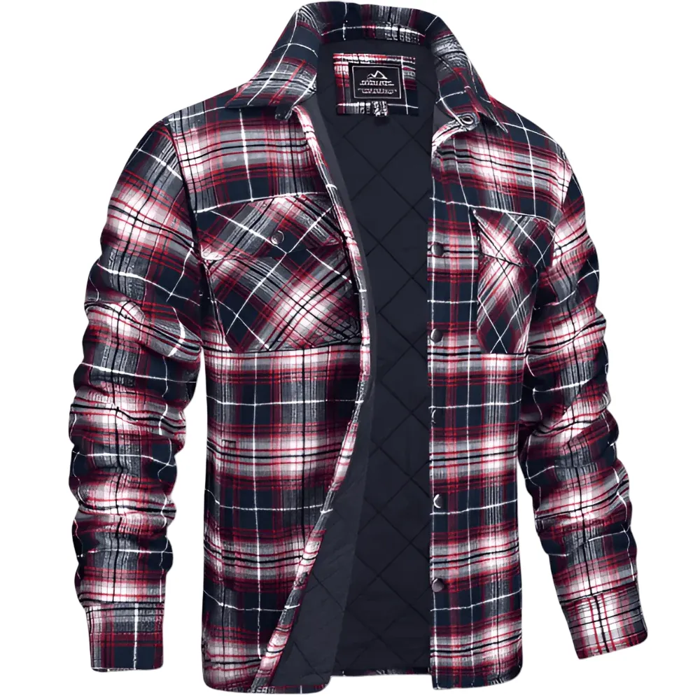 Men’s Quilted Shirt Jacket | Weatherproof