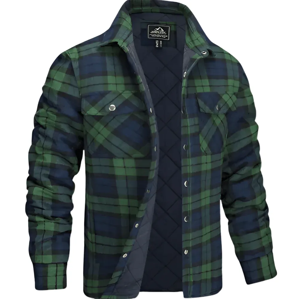 Men’s Quilted Shirt Jacket | Weatherproof