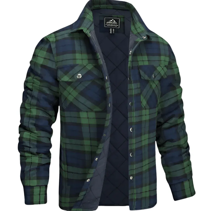 Men’s Quilted Shirt Jacket | Weatherproof