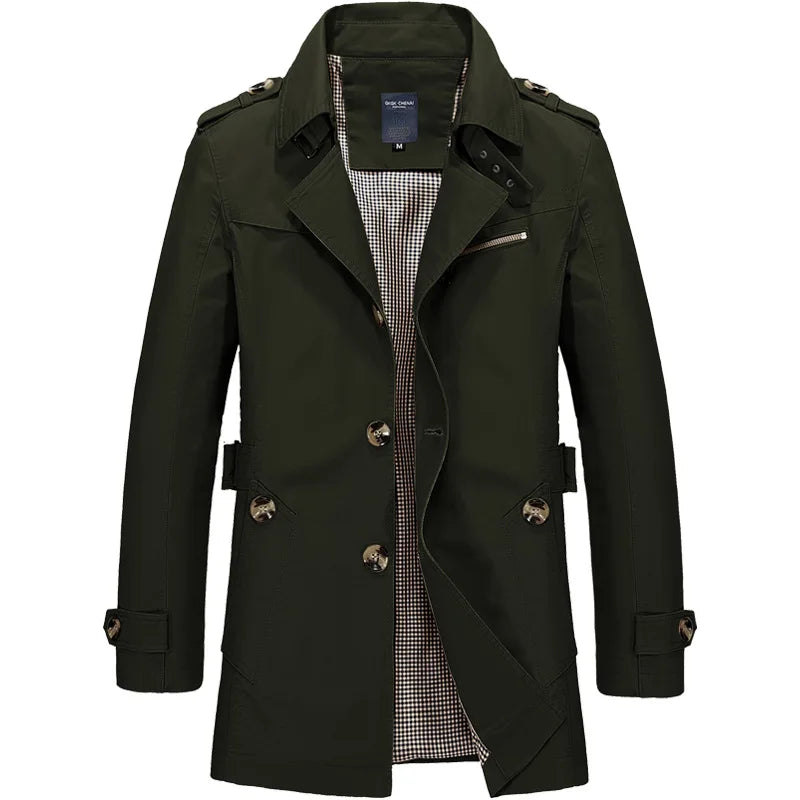Men’s Classic Trench Coat | Long