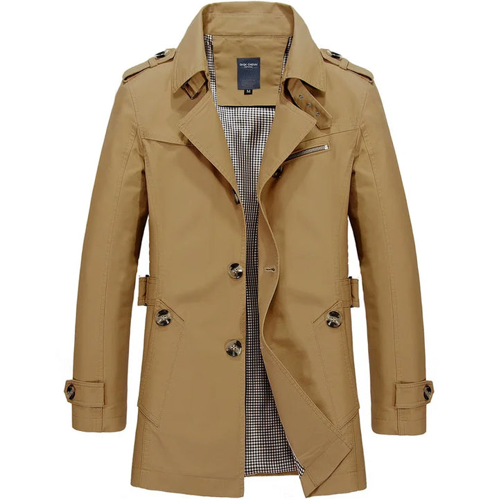 Men’s Classic Trench Coat | Long
