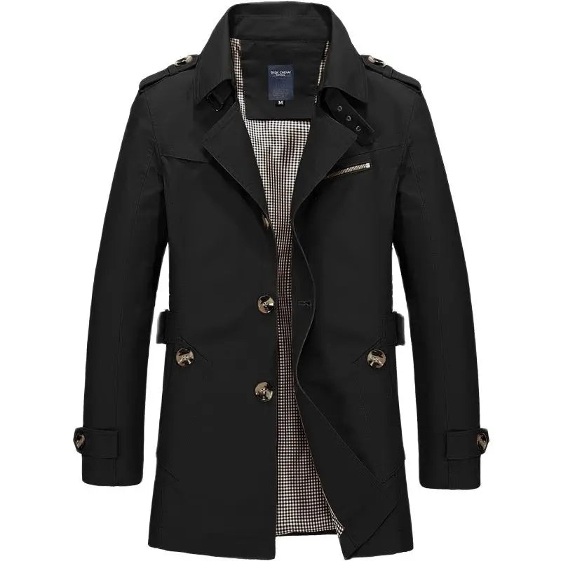 Men’s Classic Trench Coat | Long
