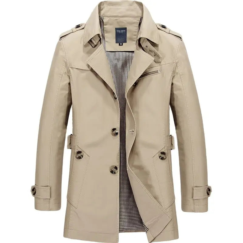 Men’s Classic Trench Coat | Long